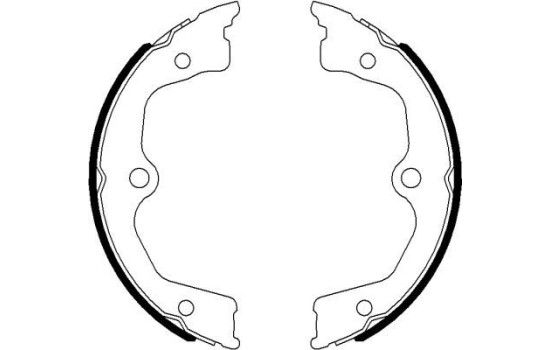 Jeu de mâchoires de frein, frein de stationnement, Image 2