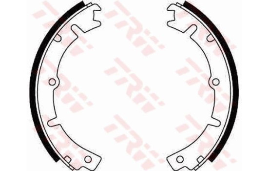 Jeu de mâchoires de frein GS8011 TRW, Image 3
