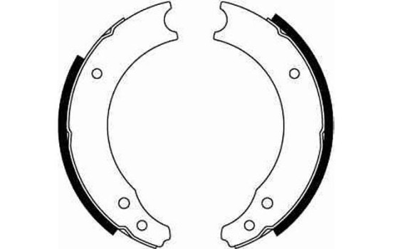 Jeu de mâchoires de frein GS8019 TRW, Image 2