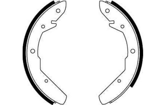 Jeu de mâchoires de frein GS8149 TRW, Image 2