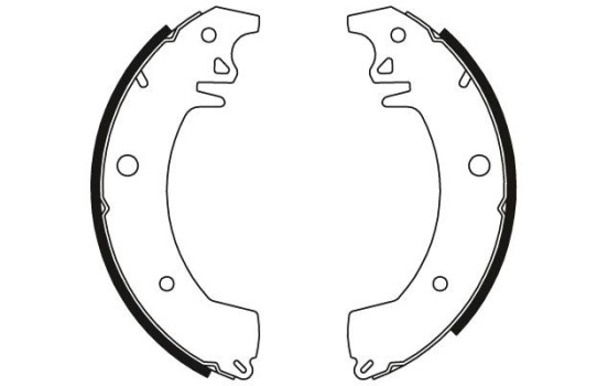 Jeu de mâchoires de frein GS8154 TRW, Image 2