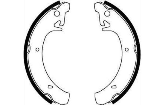 Jeu de mâchoires de frein GS8210 TRW, Image 2