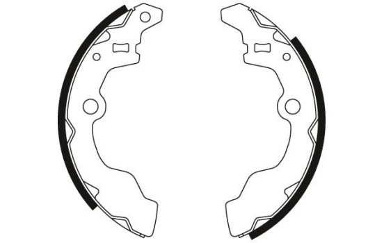 Jeu de mâchoires de frein GS8431 TRW, Image 2