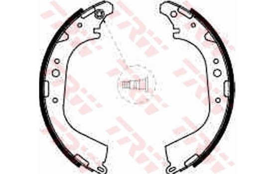 Jeu de mâchoires de frein GS8501 TRW, Image 3