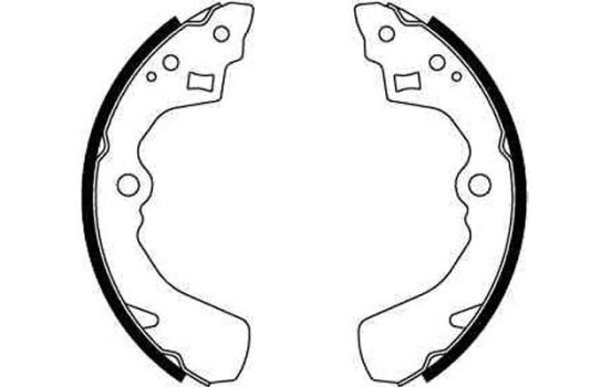 Jeu de mâchoires de frein GS8549 TRW, Image 2
