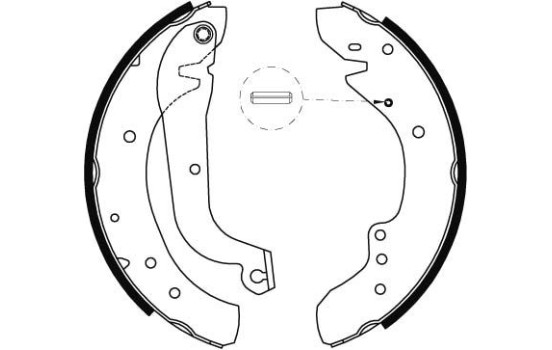 Jeu de mâchoires de frein GS8565 TRW, Image 3