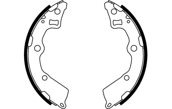 Jeu de mâchoires de frein GS8754 TRW, Image 2