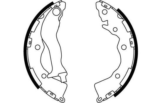 Jeu de mâchoires de frein GS8766 TRW, Image 2