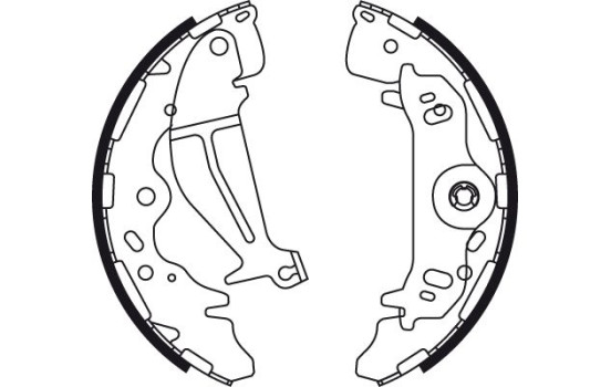 Jeu de mâchoires de frein GS8774 TRW, Image 2