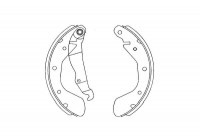 Jeu de mâchoires de frein KBS-1403 Kavo parts