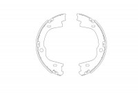 Jeu de mâchoires de frein KBS-3406 Kavo parts