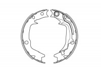 Jeu de mâchoires de frein KBS-3415 Kavo parts