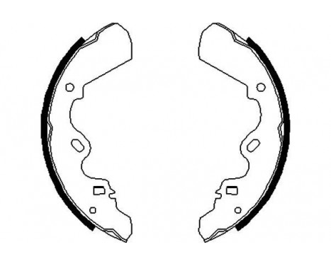 Jeu de mâchoires de frein KBS-3907 Kavo parts