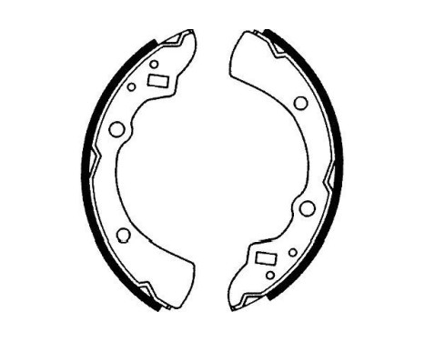 Jeu de mâchoires de frein KBS-5415 Kavo parts