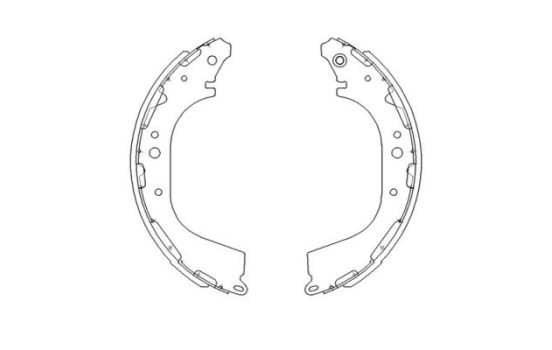 Jeu de mâchoires de frein KBS-7411 Kavo parts