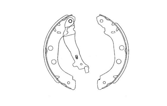Jeu de mâchoires de frein KBS-7419 Kavo parts