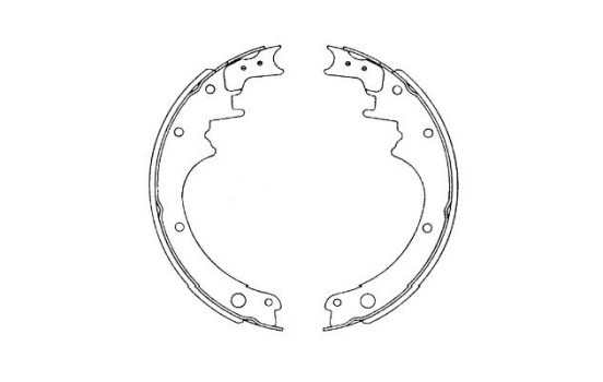 Jeu de mâchoires de frein KBS-7426 Kavo parts