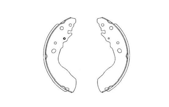 Jeu de mâchoires de frein KBS-8913 Kavo parts, Image 2