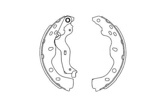 Jeu de mâchoires de frein KBS-8914 Kavo parts, Image 2