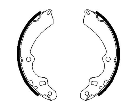 Jeu de mâchoires de frein KBS-8918 Kavo parts