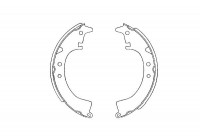 Jeu de mâchoires de frein KBS-9921 Kavo parts