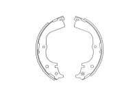 Jeu de mâchoires de frein KBS-9939 Kavo parts