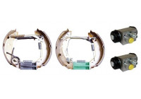Jeu de mâchoires de frein KIT & FIT K 50 004 Brembo