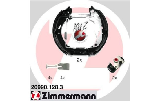 Jeu de mâchoires de frein KIT Z, Image 2