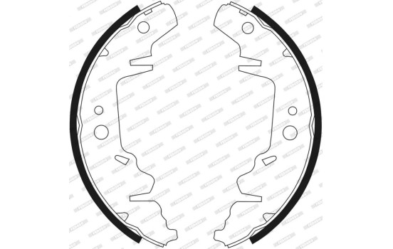 Jeu de mâchoires de frein PREMIER FSB568 Ferodo, Image 3
