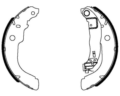 Jeu de mâchoires de frein Shoe Kit Pro