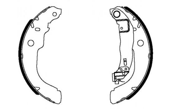 Jeu de mâchoires de frein Shoe Kit Pro