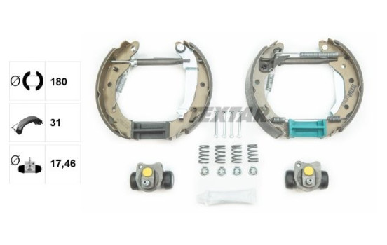 Jeu de mâchoires de frein Shoe Kit Pro