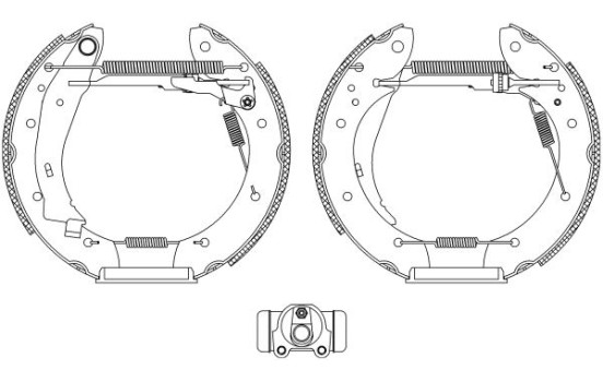 Jeu de mâchoires de frein Shoe Kit Pro, Image 2