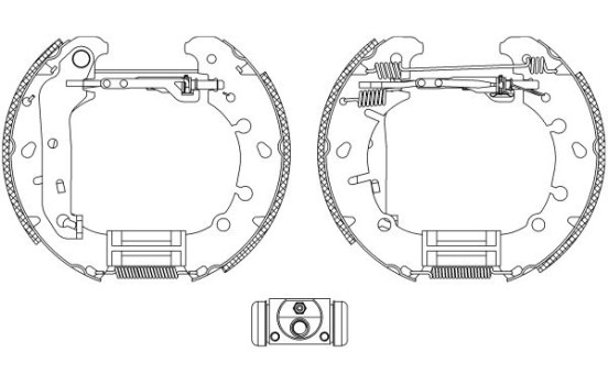 Jeu de mâchoires de frein Shoe Kit Pro, Image 2