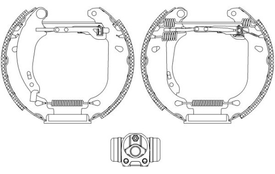 Jeu de mâchoires de frein Shoe Kit Pro, Image 2