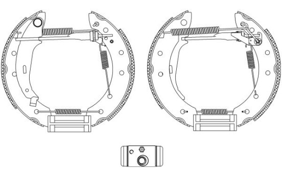 Jeu de mâchoires de frein Shoe Kit Pro, Image 2