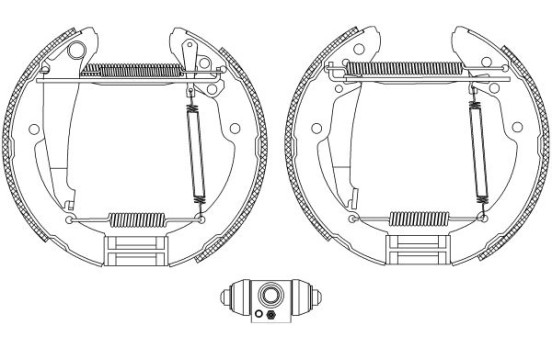 Jeu de mâchoires de frein Shoe Kit Pro, Image 2