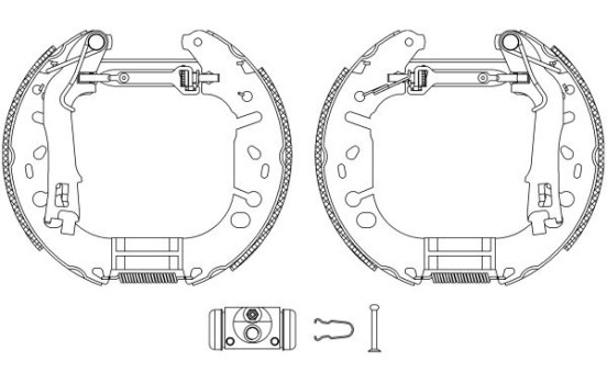 Jeu de mâchoires de frein Shoe Kit Pro, Image 2