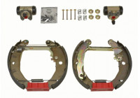 Jeu de mâchoires de frein Superkit GSK1642 TRW