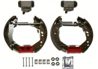 Jeu de mâchoires de frein Superkit GSK2609 TRW