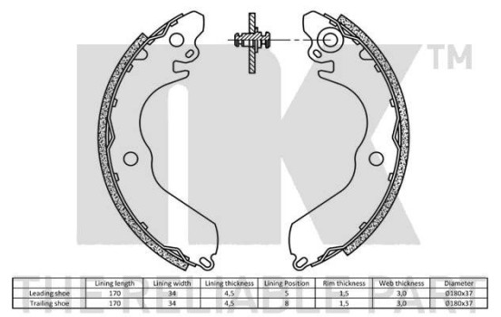 Jeu de mâchoires de frein, Image 2