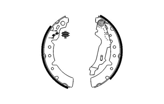 Jeu de mâchoires de frein, Image 2
