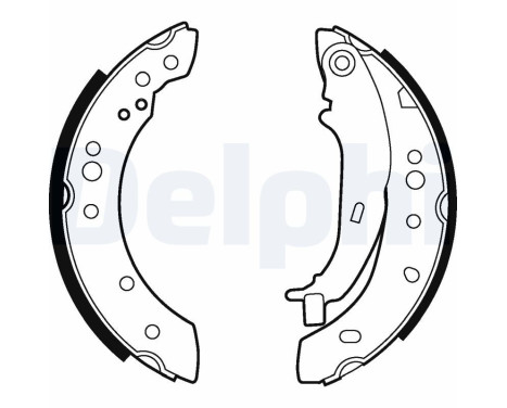 Jeu de mâchoires de frein