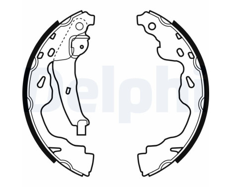 Jeu de mâchoires de frein