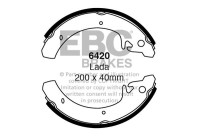 jeu de mâchoires de frein