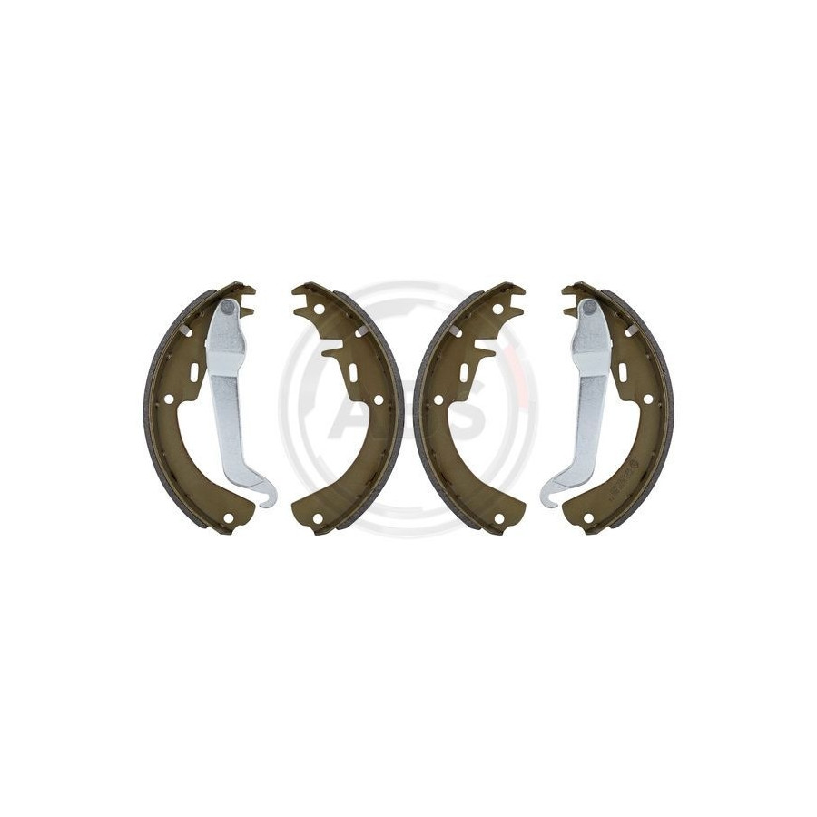 Jeu De 4 Mâchoires De Frein Arrière TRW GS8796 - Compatible Fiat 500, Panda, Ford Ka