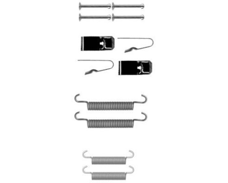 Accessoires, mâchoire de frein de stationnement