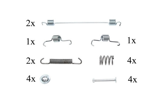 Kit d'accessoires, mâchoire de frein, Image 2