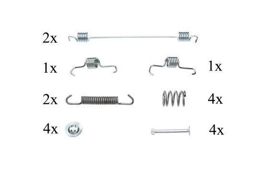 Kit d'accessoires, mâchoire de frein