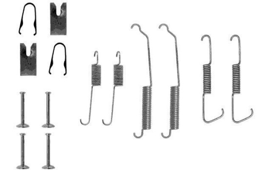 Kit d'accessoires, mâchoire de frein